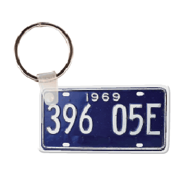 License Plate Key Tag GM-KT18308