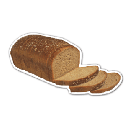 Loaf of Bread Thin Stock Magnet
GM-MMD3050