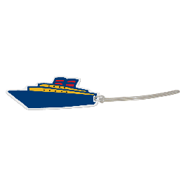 Cruise Ship Luggage Tag GM-9-12212