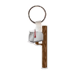 Mail Box Key Tag GM-KT18323