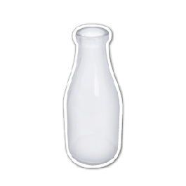 Milk Bottle Thin Stock Magnet
GM-MMB3029