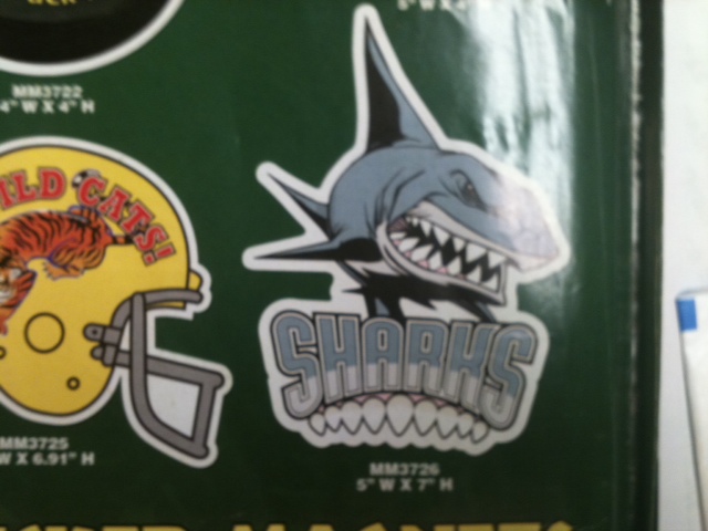 Shark Custom Car Magnet GM-MM3726