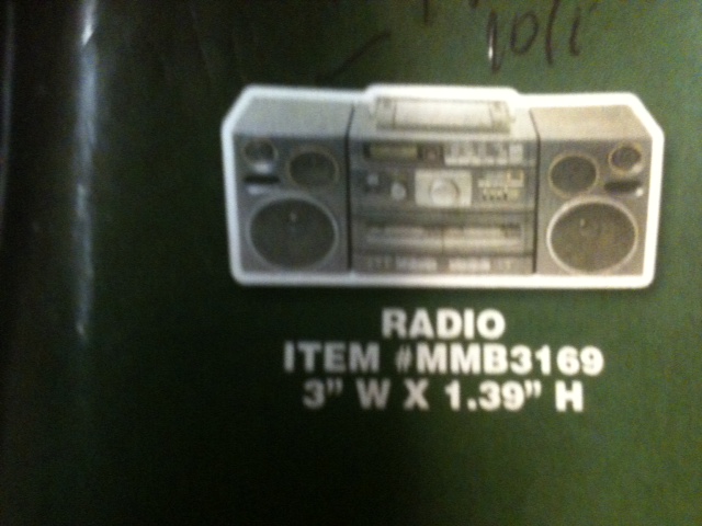 Radio Thin Stock Magnet
GM-MMB3169