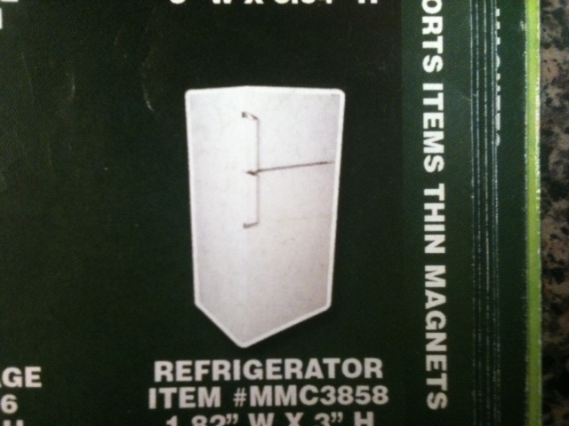 Refrigerator Thin Stock Magnet
GM-MMC3858