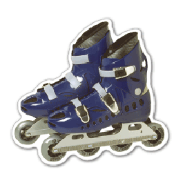 Rollerblade thin Stock Magnet
GM-MMD3161