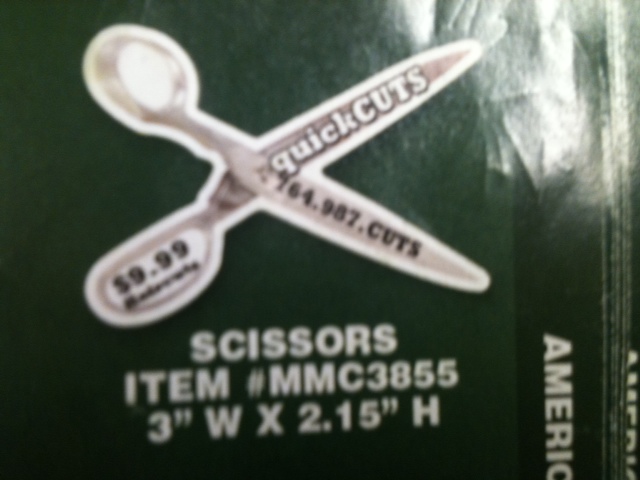 Scissors Thin Stock Magnet
GM-MMC3855