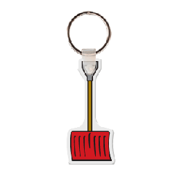 Snow Shovel Key Tag GM-KT18448