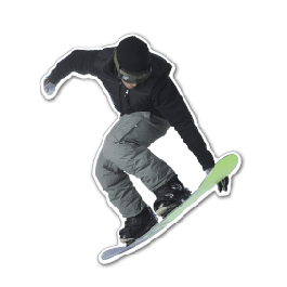 Snowboarder Thin Stock Magnet
GM-MMD3183