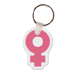 Female Symbol Key Tag GM-KT18210