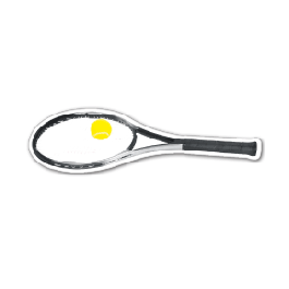 Tennis Racket Thin Stock Magnet
GM-MMA3126