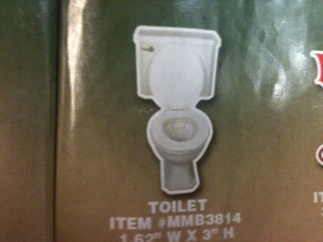 Toilet Thin Stock Magnet
GM-MMB3814