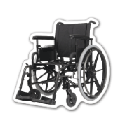 Wheelchair Thin Stock MagnetGM-MMB3120