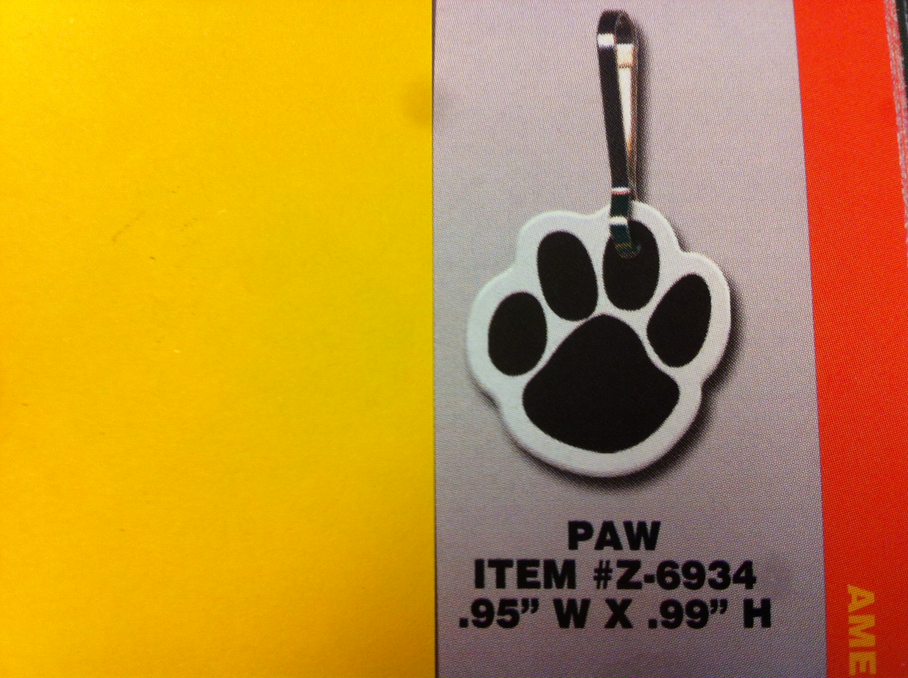 Paw Zippy Clip GM-Z-6934